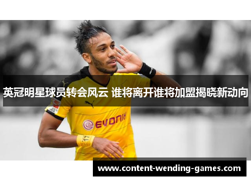 英冠明星球员转会风云 谁将离开谁将加盟揭晓新动向 英冠明星球员转会风云 谁将离开谁将加盟揭晓新动向