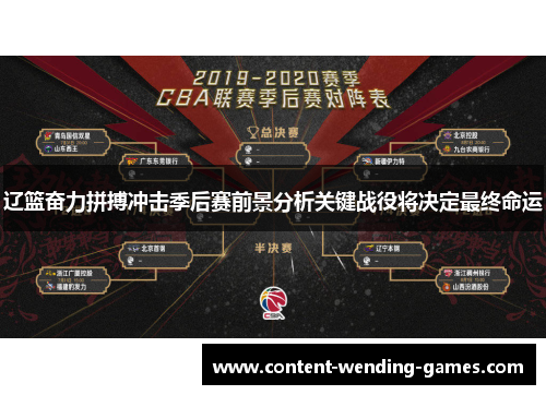 辽篮奋力拼搏冲击季后赛前景分析关键战役将决定最终命运 辽篮奋力拼搏冲击季后赛前景分析关键战役将决定最终命运